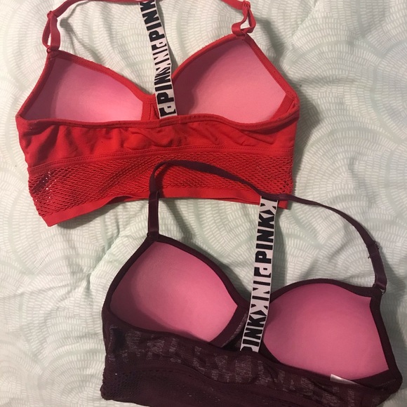 VS/Pink Sports Bra (just purple one) πππ - Picture 2 of 7
